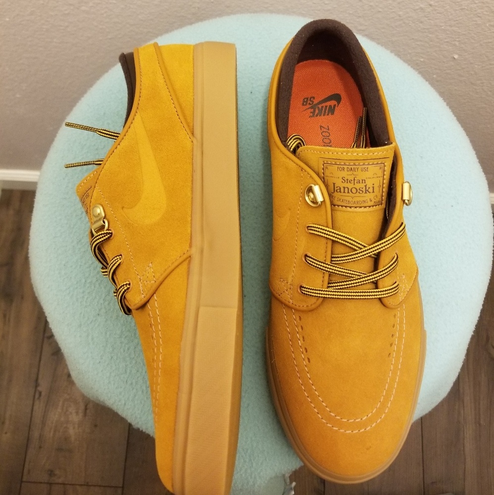 Nike SB Zoom Stefan Janoski PRM Skate Shoes - Picture 3 of 6